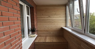 Отделка, остекление, утепление балконов в Ивантеевке от 211 руб. м/2.